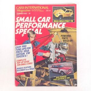 Vintage Cars International Magazine Summer 1972 Small Car Performance Special